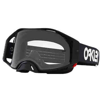 OAKLEY Airbrake Black White Clear Lens Tsquared bike co