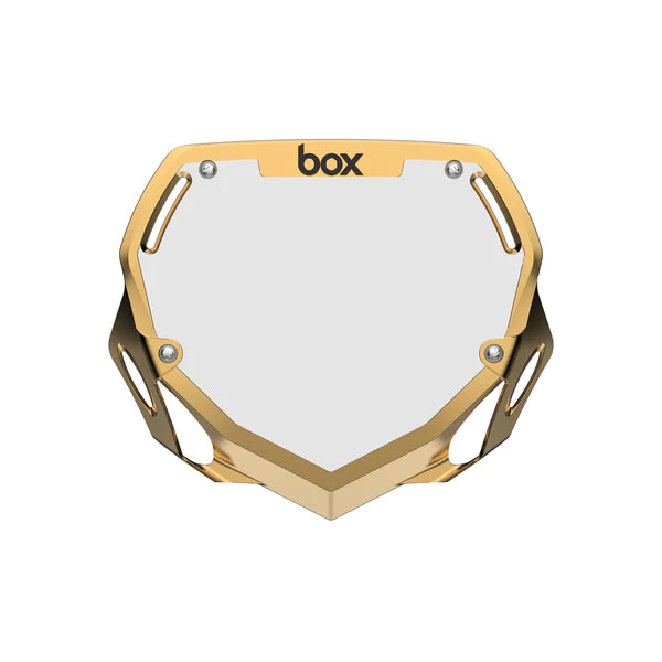 BOX Two Chrome Number Plates