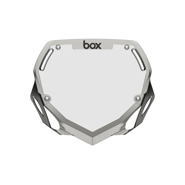 BOX Two Chrome Number Plates