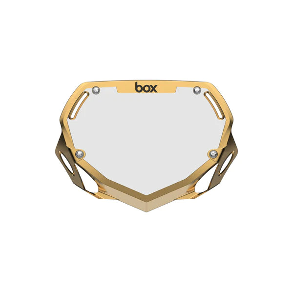 BOX Two Chrome Number Plates