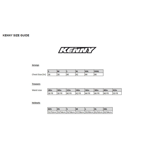 KENNY RACING Prolight Slim Fit Adult Jerseys