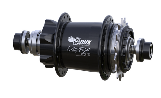 ONYX Rear Disc Hubs (Black)