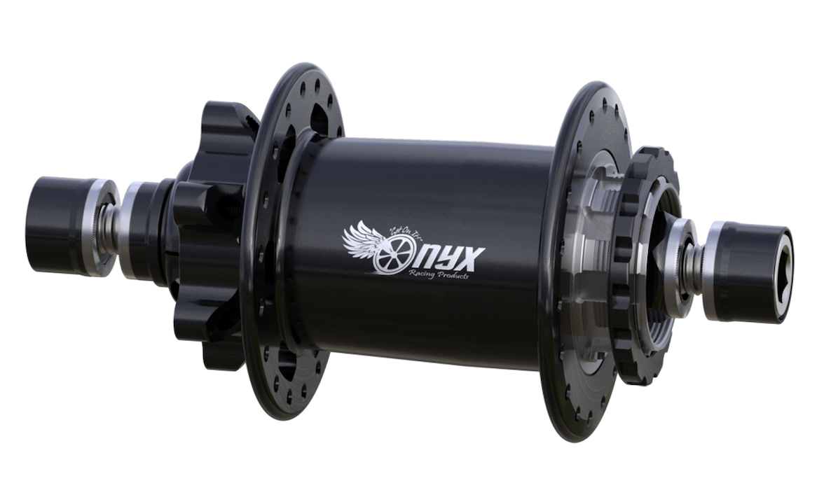 ONYX Rear Disc Hubs (Black)