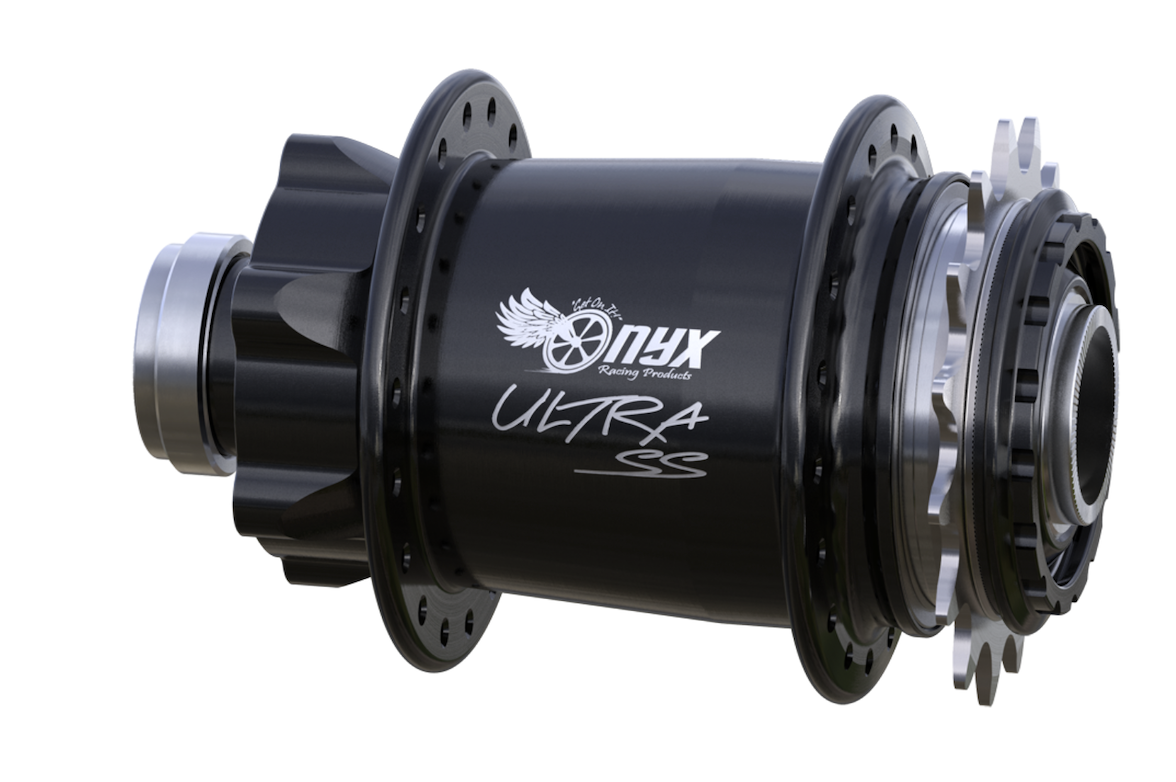 ONYX Rear Disc Hubs (Black)