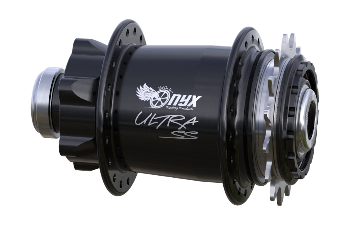 ONYX Rear Disc Hubs (Black)