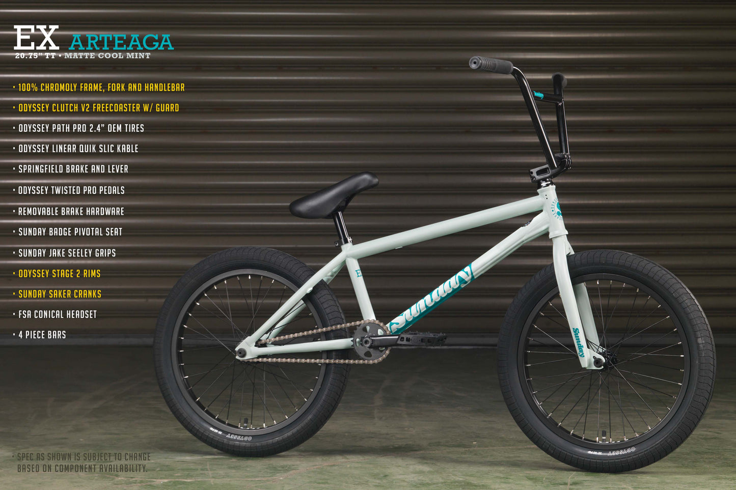 SUNDAY 20" EX (Julian Arteaga) 2023 Bike