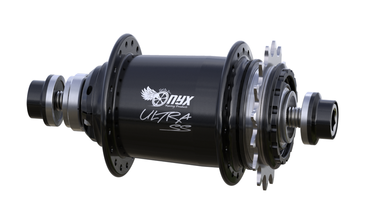 ONYX Hubs Rear (Black)